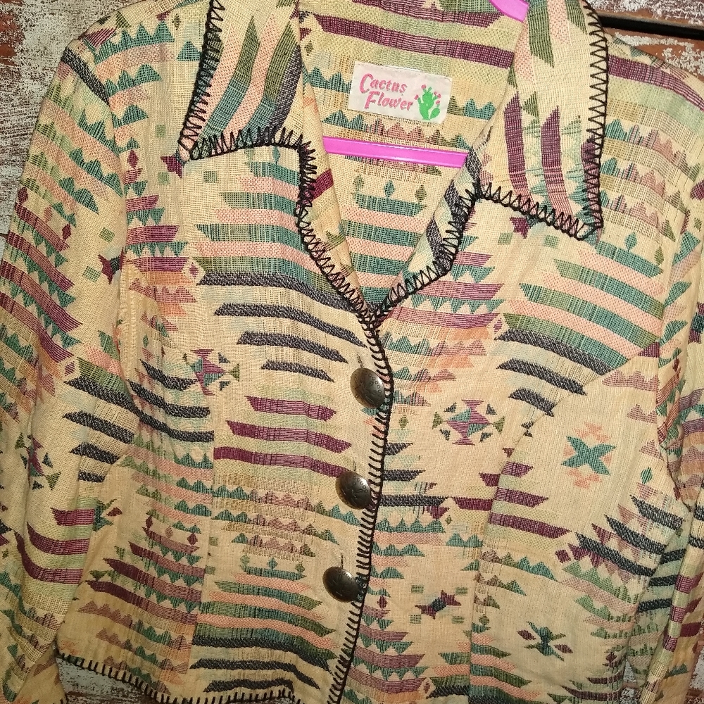 Cactus Flower jacket